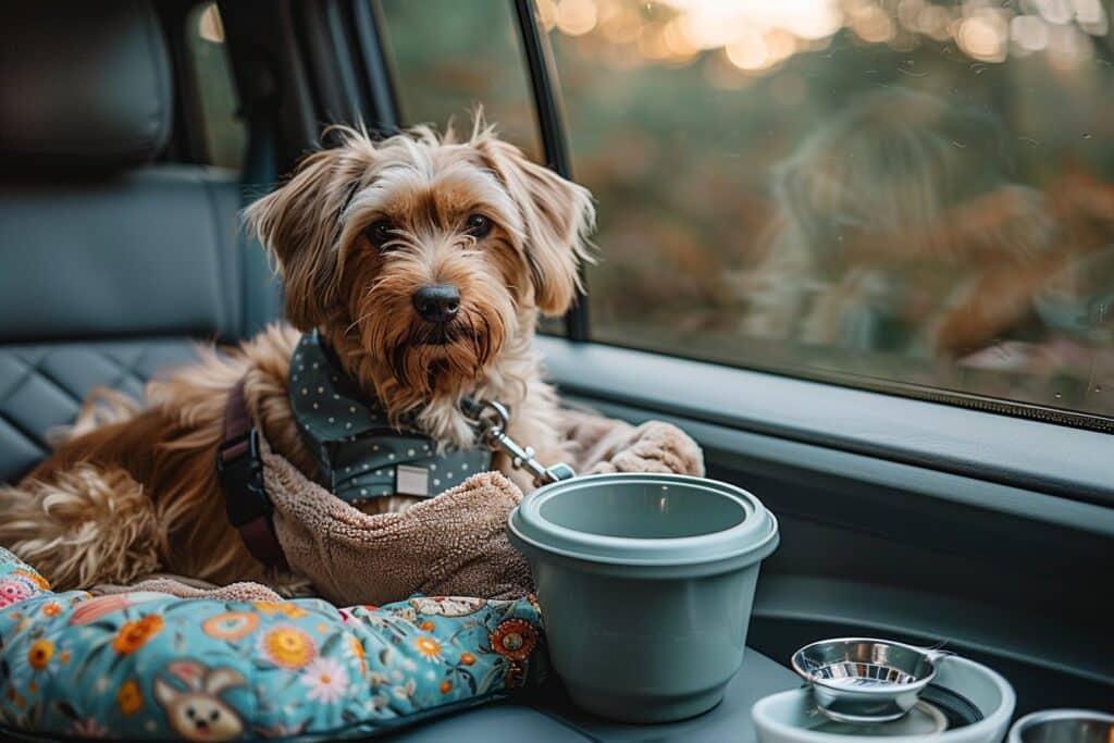 En voiture avec votre fidèle toutou : les accessoires indispensables pour un voyage en toute sécurité