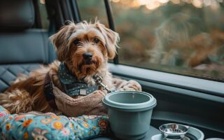 En voiture avec votre fidèle toutou : les accessoires indispensables pour un voyage en toute sécurité