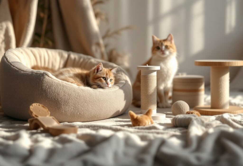 Découvrez une sélection de produits et d’accessoires pour chats