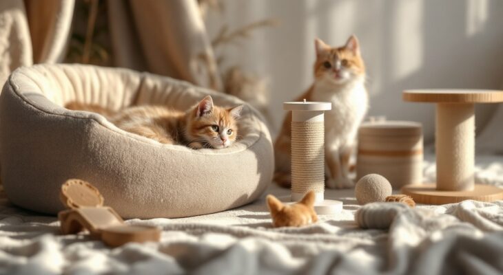 Découvrez une sélection de produits et d’accessoires pour chats