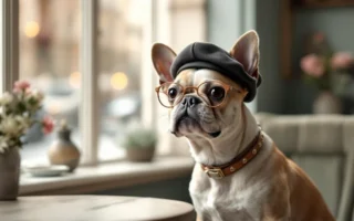 Adoptez le style français avec des accessoires chic et élégants pour chiens