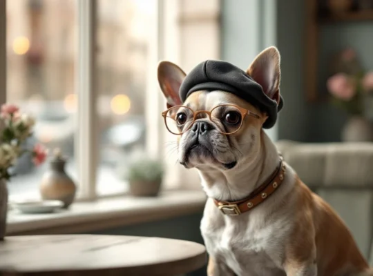Adoptez le style français avec des accessoires chic et élégants pour chiens