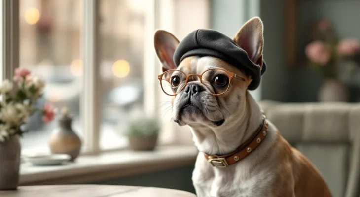 Adoptez le style français avec des accessoires chic et élégants pour chiens