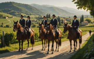 Balades équestres en Lombardie et activités nature