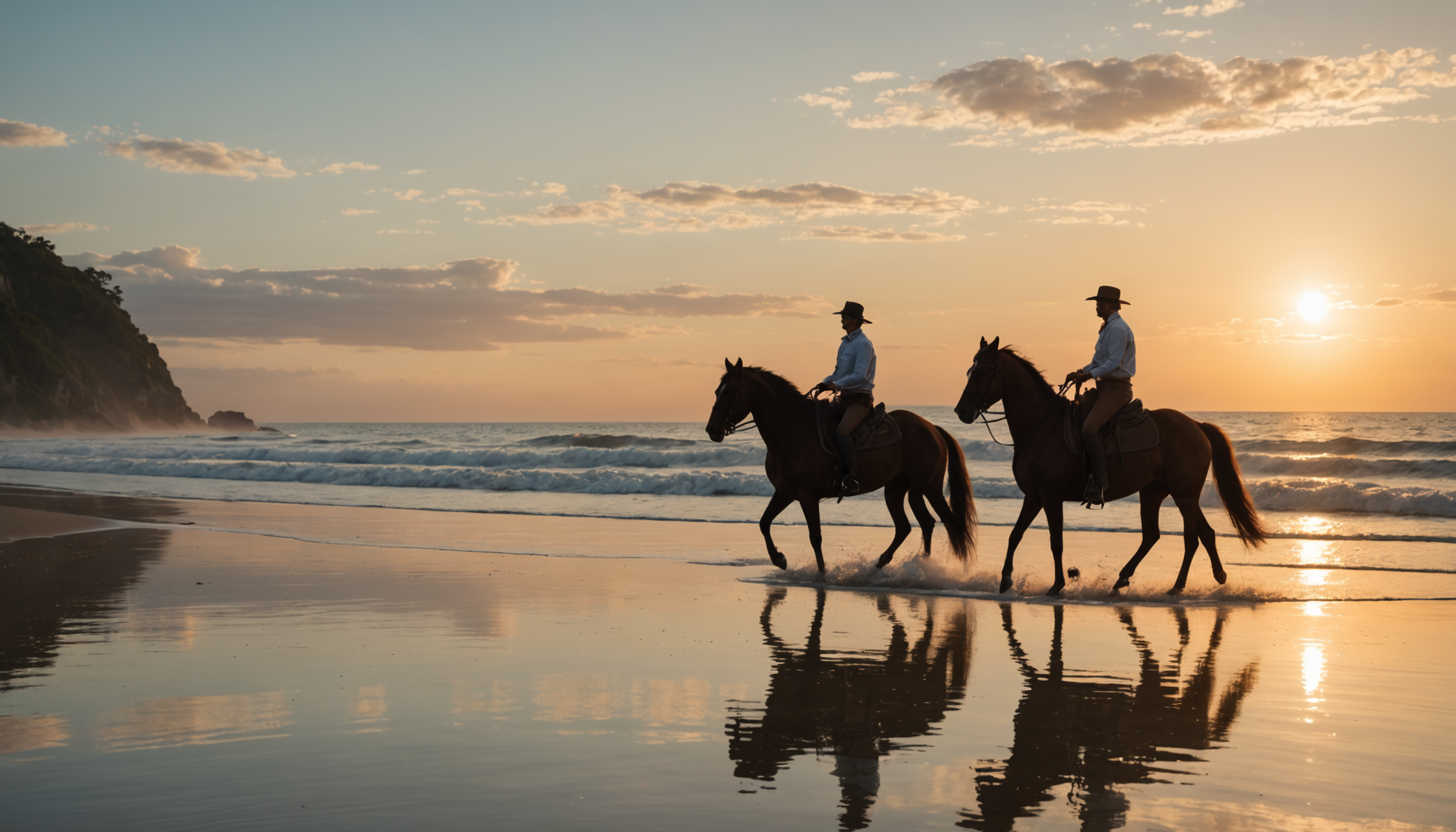 découvrez nos balades à cheval en bord d’océan, choisissez le centre équestre idéal et apprenez les bonnes pratiques à adopter pour une expérience respectueuse et agréable.
