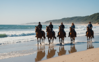 Balades à cheval en bord d’océan : centres équestres et étiquette