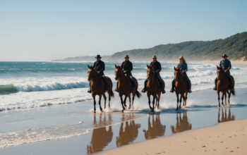 Balades à cheval en bord d’océan : centres équestres et étiquette