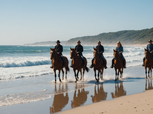 Balades à cheval en bord d’océan : centres équestres et étiquette