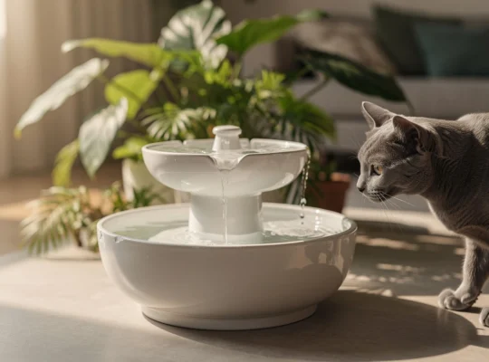 Nos coups de cœur en matière de fontaines à eau pour rendre heureux votre chat