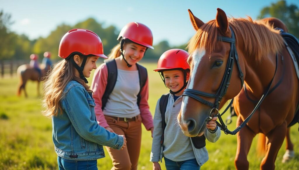 Cheval, enfants et sécurité : conseils pour découvrir l’équitation en famille