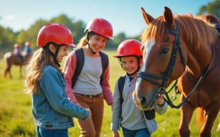 Cheval, enfants et sécurité : conseils pour découvrir l’équitation en famille