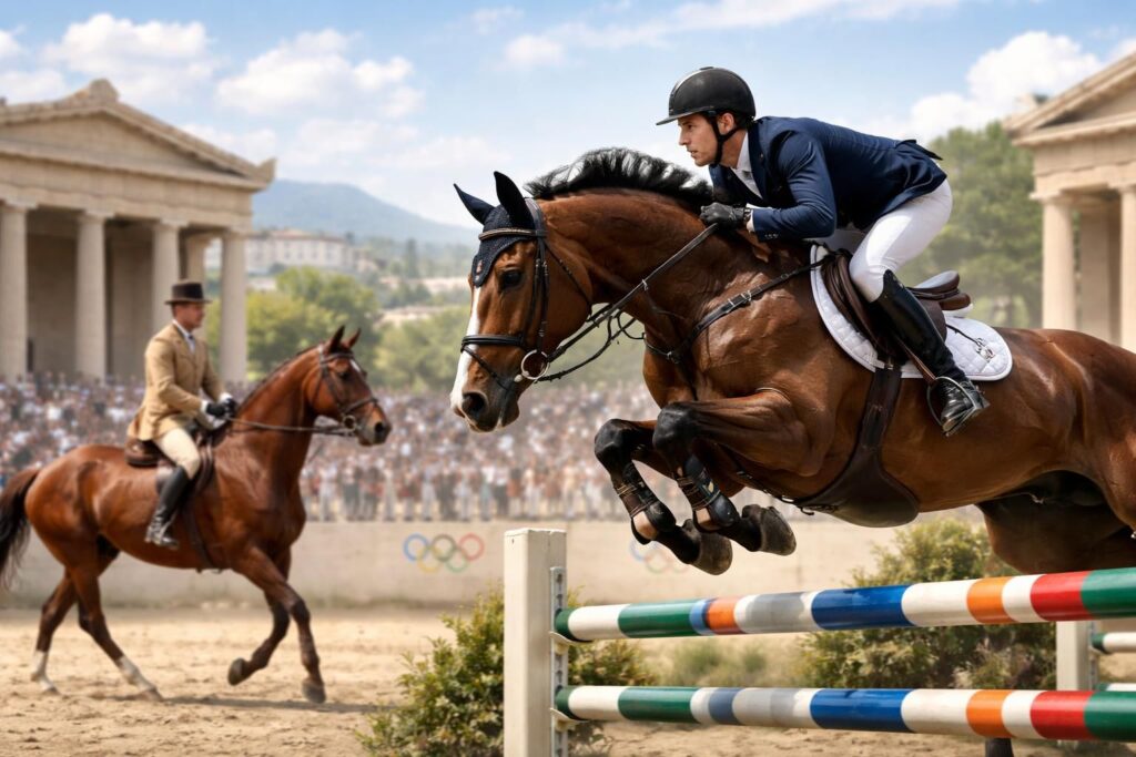Univers Cheval explore l’équitation comme sport olympique depuis Athènes 1900