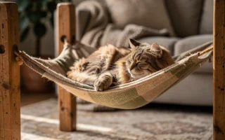 Hamac pour chat : comment offrir le support idéal pour le repos du chat