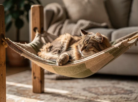 Hamac pour chat : comment offrir le support idéal pour le repos du chat
