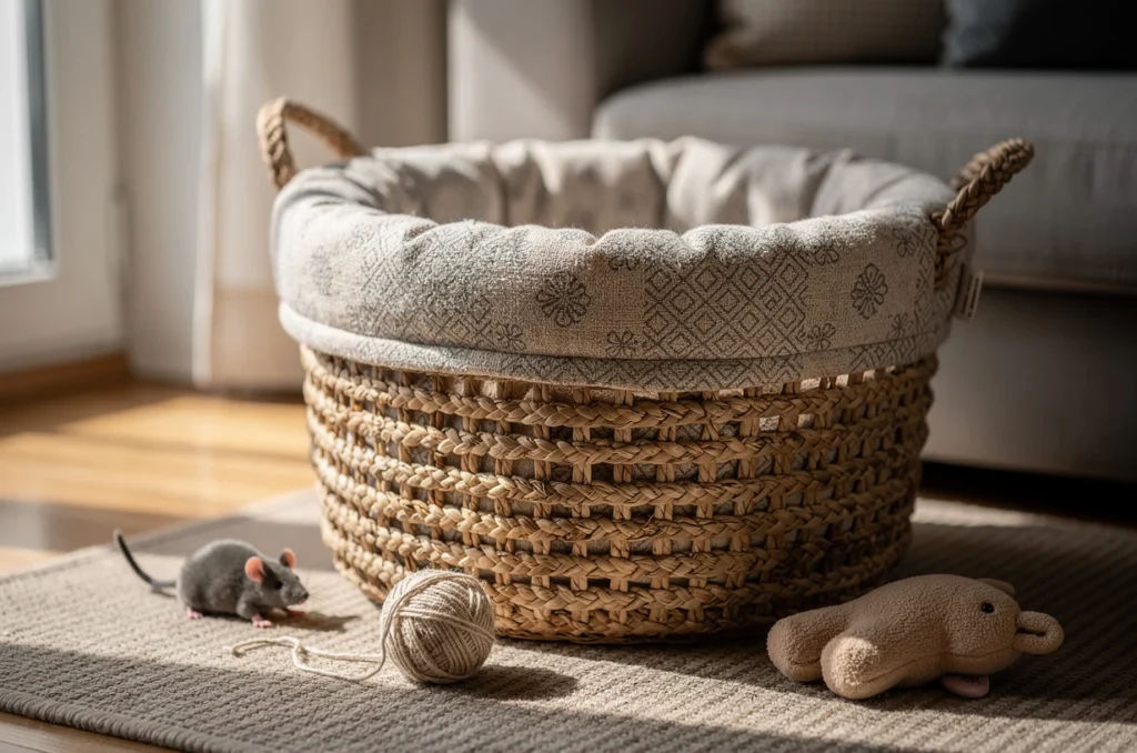 Idées originales de panier pour chat : sublimer le confort et l’esthétique