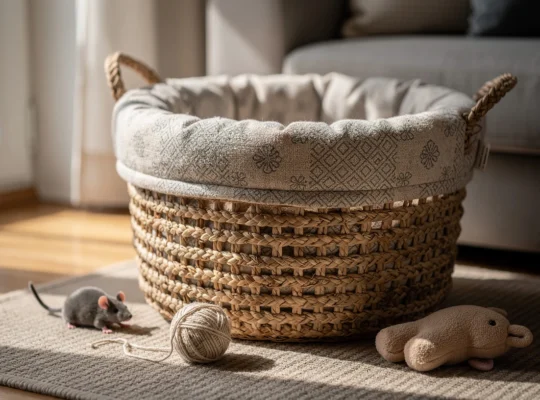 Idées originales de panier pour chat : sublimer le confort et l’esthétique