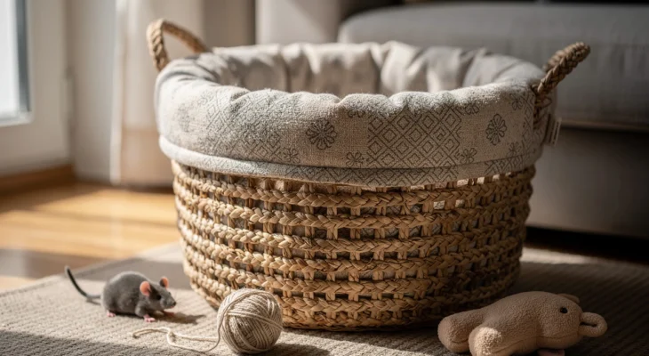 Idées originales de panier pour chat : sublimer le confort et l’esthétique