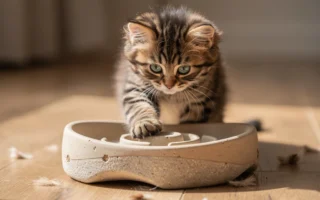 Comment bien choisir une gamelle anti glouton pour chaton ?