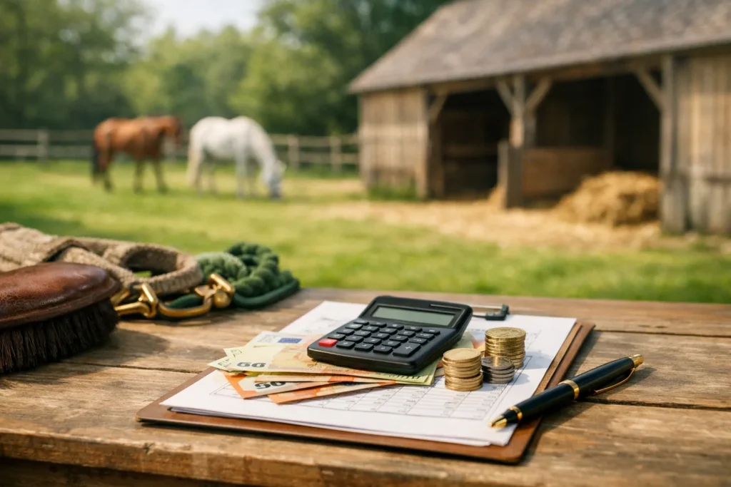 Pension pour cheval en Normandie : pré, box, demi-pension, les prix