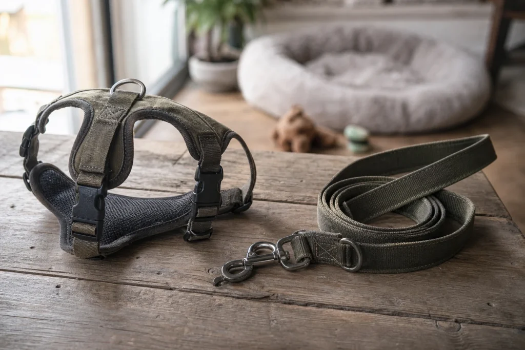 Harnais et laisse pour chiens : des accessoires indispensables ?